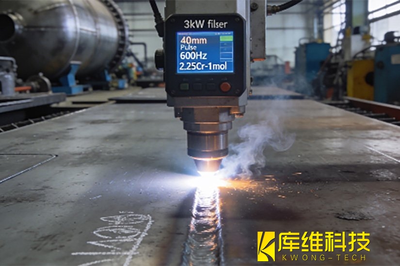 <b>4kW光纖激光+500Hz脈沖模式在2.25Cr-1Mo鋼厚板焊接中的應用</b>